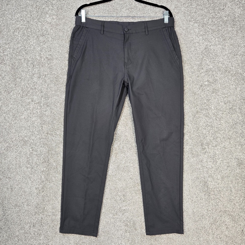Jack Archer Jetsetter Golf Pants Charcoal Gray Men 36x28 slim stretch waist